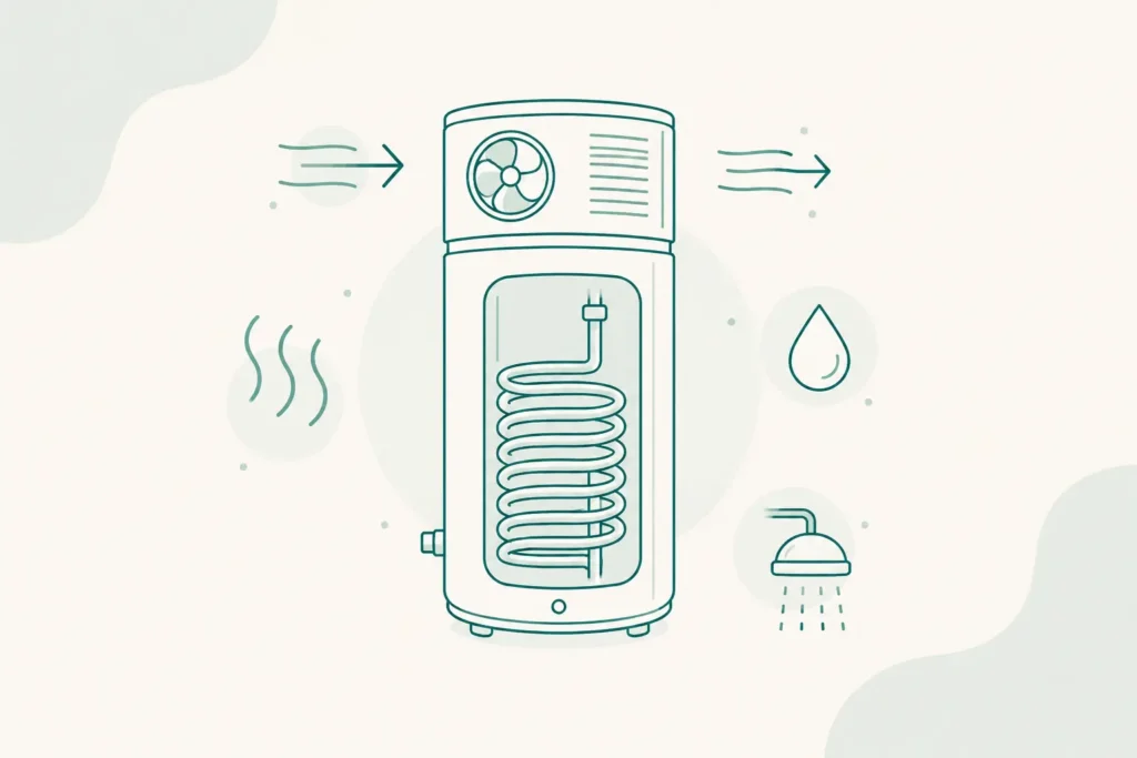 chauffe-eau thermodynamique ; ballon thermodynamique ; CET pompe à chaleur ; chauffe-eau PAC